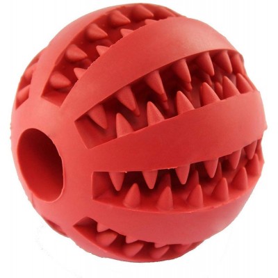 Interactive Durable Strong Teeth Chewing Playing IQ Training Chew Toy dog balls